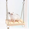 Hanging Ladder Bell Swing with Chain Small