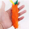 Multi-color Feather Teaser Wand Pet Toy